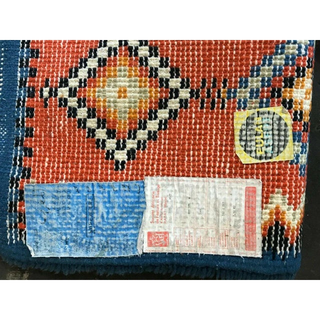 Flower Power Rug, 1970s For Sale - Image 9 of 10