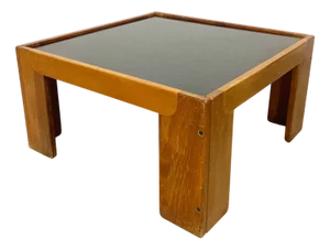 Model 771 Square Coffee Table with Reversible Top by Afra and Tobia Scarpa for Cassina, 1963