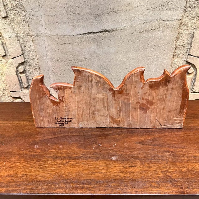 Wood 1999 Victor Rozo Last Supper Abstract Wood Sculpture Mexico Df For Sale - Image 7 of 12