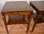1930s Regency Style Mahogany & Leather Top Pair of Side Tables / End Tables For Sale - Image 6 of 16