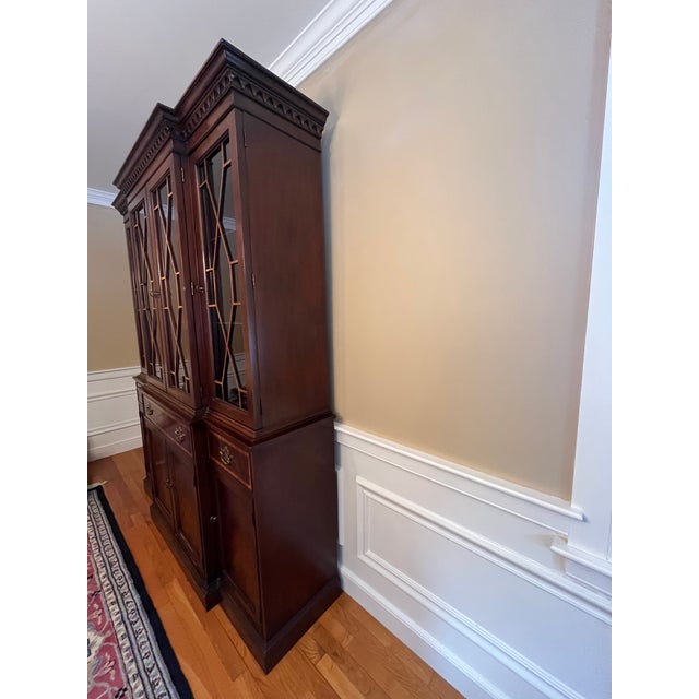 Chippendale Mahogany Chippendale China Deck and Buffet For Sale - Image 3 of 16