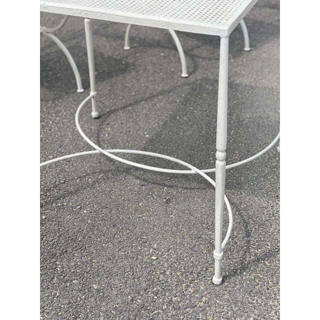 Wrought Iron Garden Set from Maison Jansen, 1960s, Set of 5 For Sale - Image 7 of 18