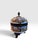 Bronze 1960s French Hand-Painted Porcelain Cherub Bonbonnière With Ormolu Mounts For Sale - Image 8 of 10