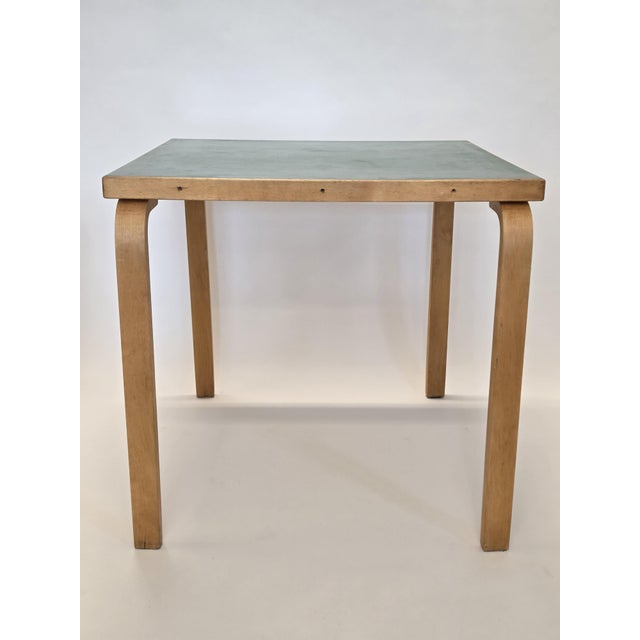 Mid-Century Modern Vintage Table by Alvar Aalto for Artek, 1950s For Sale - Image 3 of 15
