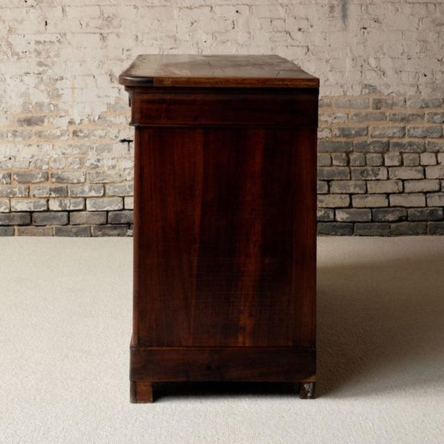 19th Century French Louis Phillipe Walnut Cabinet For Sale - Image 4 of 9