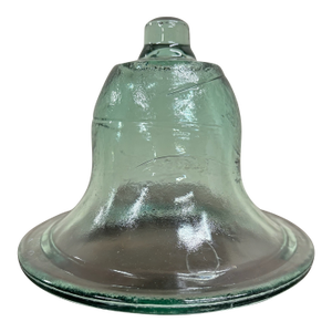 Vintage French Style Aqua Color Glass Garden Cloche