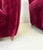 Red Armchairs in Burgundy Velvet, 1940, Set of 2 For Sale - Image 8 of 10