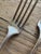Silver Vintage Christofle Monogramed Silverplate Flatware, Forks & Spoons For Sale - Image 8 of 8