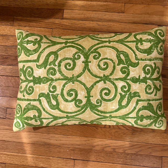 Contemporary Handcrafted Decorative Pillow Case For Sale - Image 3 of 4