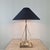 Mid-Century Modern Vintage Hollywood Regency Glass Sailboat Table Lamp, Italy, 1970s For Sale - Image 3 of 18