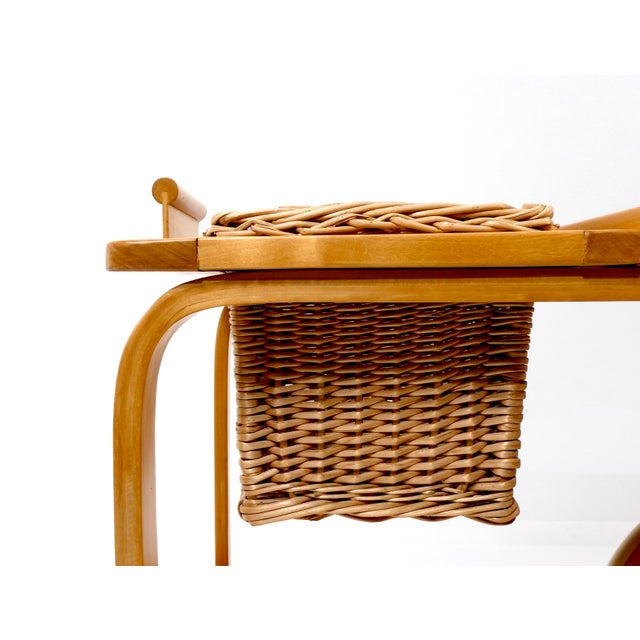 Swiss Vintage Tea Trolley by Alvar Aalto, 1960s For Sale - Image 12 of 18