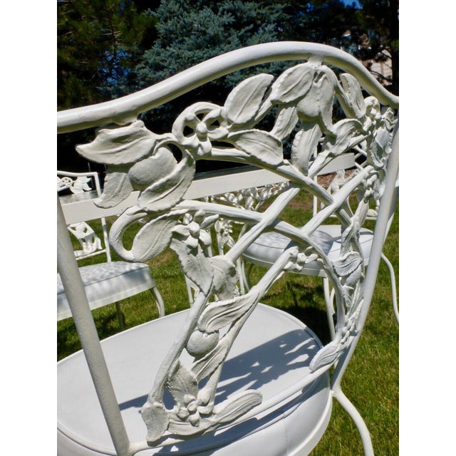 Vintage O W Lee Patio Furniture Set Table & Chairs 5 Pc Set Chairish