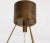 Glass, Brass and Suede Pendant, Sweden, 1960s For Sale - Image 6 of 12