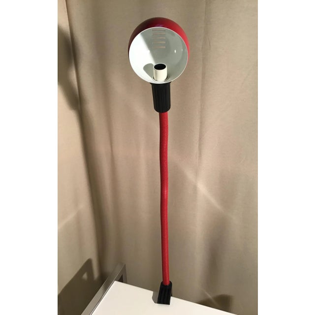 Hebi Table Lamp with Clamp. Used only for the Exhibition Hall. Fully adjustable table lamp. Body flexible polymer, metal...