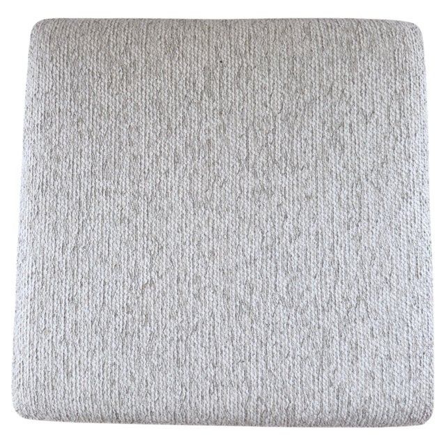 Bernhardt Modern Prado Column Accent Stool Ottoman by Bernhardt For Sale - Image 4 of 8