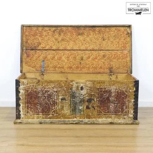 Folk Art Bridal Box For Sale - Image 10 of 10