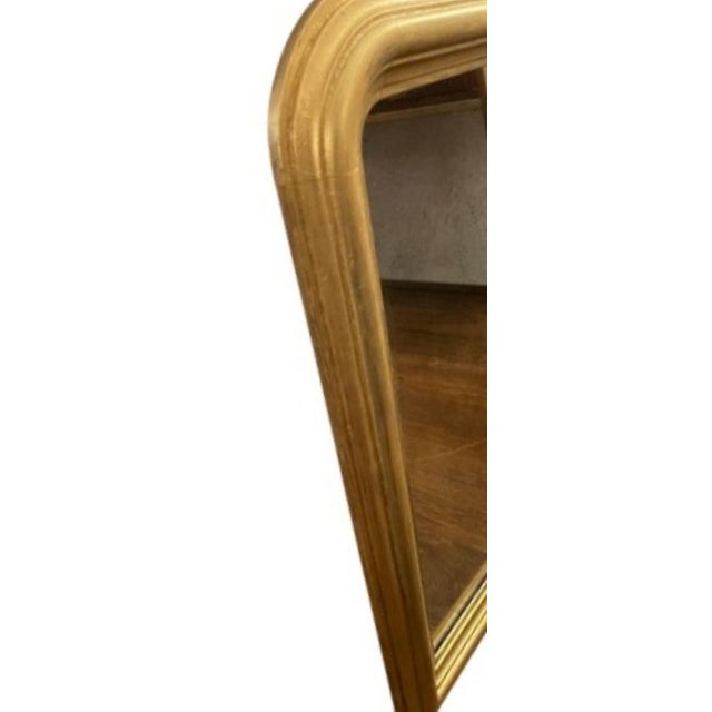 Louis Philippe Giltwood Mirror, Early 20th Century For Sale - Image 4 of 7