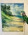 1960s Vintage Coastal Beach Scene Painting For Sale - Image 5 of 6