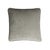 Happy Frame Light Grey Velvet Cushion Cover by LO Decor For Sale - Image 4 of 4