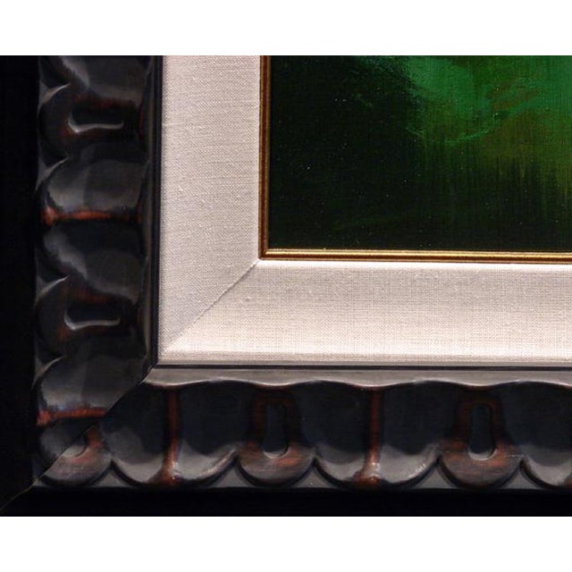 2000 - 2009 Malcolm Farley Mickey Mantle Triple Crown Signed Gallery Framed Art For Sale - Image 5 of 7