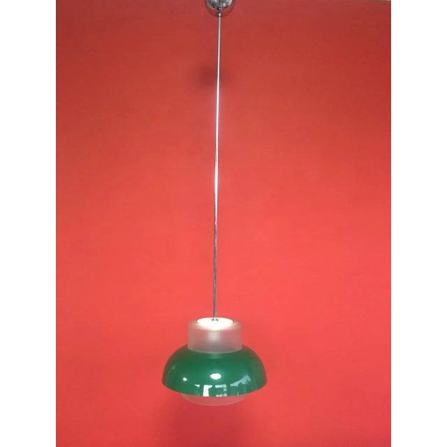Mid-Century Modern Ceiling Lamp from Stilnovo, 1960s For Sale - Image 3 of 14