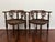 Brown Mid 20th Century Pair of Rustic Colonial Style Carved Oak Corner Chairs For Sale - Image 8 of 11