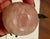 Rose Asian Carved Rose Quartz Decorative Hard Stone Fruit Pear Shaped For Sale - Image 8 of 10