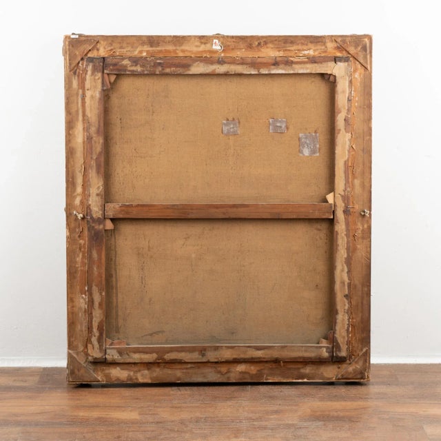 Original Oil on Canvas Painting of Young Girl, Hungary Circa 1890 For Sale - Image 12 of 12