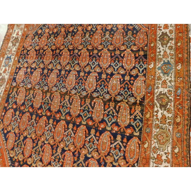 Antique Persian Malayer Rug- 4'7"x 6'5" For Sale - Image 10 of 12