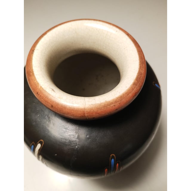 Ceramic Satsuma Vases, Late 19th Century, Set of 2 For Sale - Image 13 of 15