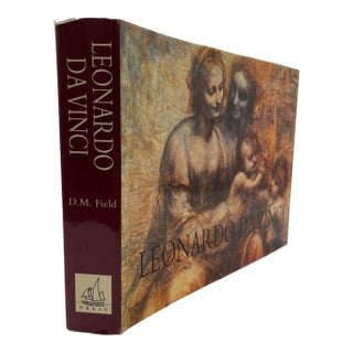 Leonardo Da Vinci Hardcover Large Book by D. M. Field For Sale