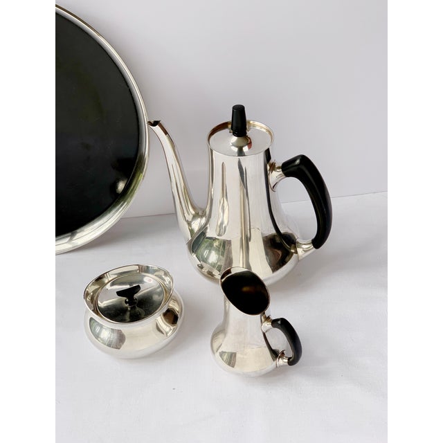 Vintage Hans Bunde for Cohr Denmark Epns Silver Coffee / Tea Set Danish MCM Chairish