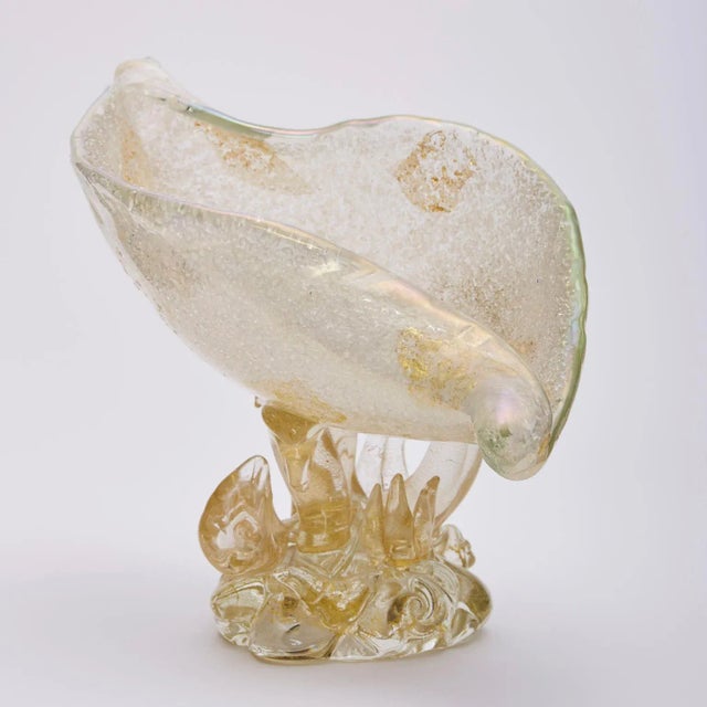 Rugiadoso Centerpiece by Ercole Barovier for Barovier, Toso & Co., 1940s For Sale - Image 3 of 8