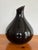 Shiny Black Contemporary Asymmetrical Vase For Sale - Image 6 of 6