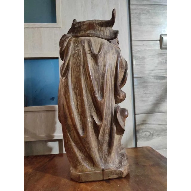 Wood Saint Florian, 19th Century, Limewood For Sale - Image 7 of 12