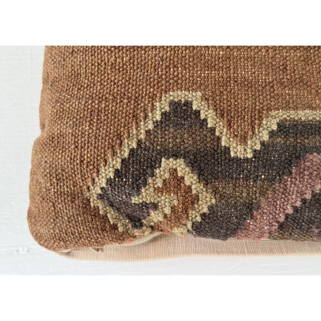 Early 20th Century Turkish Kilim Pillow For Sale - Image 4 of 12