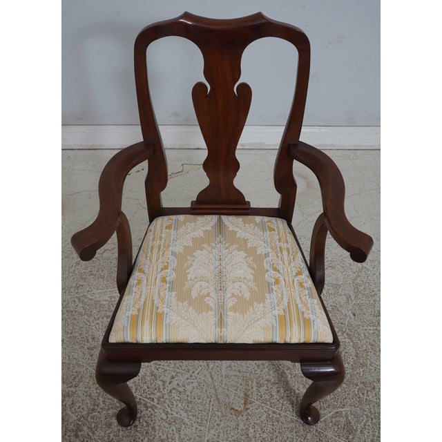 Age: Approx: 40 Years Old Details: Finish No.29 Mt Vernon Collection Quality Construction Queen Anne Legs & Pad Feet...