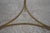 Global Views Round Granite Directorie Top Brass Table For Sale - Image 9 of 12
