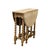 French French Gate Leg Drop Side Drop Side Table on Barley Twist Legs For Sale - Image 3 of 12