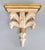 Vintage Italian Distressed White and Gold Giltwood Wall Bracket Shelf For Sale In Houston - Image 6 of 6