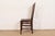 Brown Gustav Stickley Antique Mission Oak Arts & Crafts H-Back Dining Chairs With Leather Seats, Newly Restored For Sale - Image 8 of 11