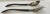 Antique Ebonized Handles Silver Plate Salad Serving Set. For Sale In Providence - Image 6 of 10