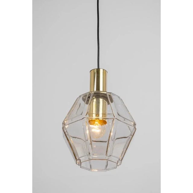 1970s Glass Pendant Light by Helena Tynell for Limburg, Germany, 1970s For Sale - Image 5 of 12