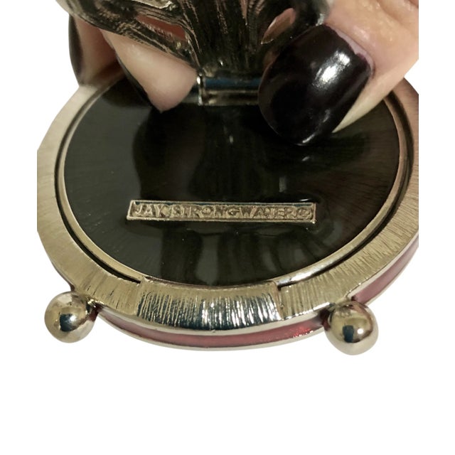 Jay Strongwater Retired Red, White, and Blue Bow Frame With Swarovski Crystals For Sale In Dallas - Image 6 of 6