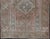 Textile Vintage Turkish Oushak Rug With Faded Rose, Olive Green 4' 2" X 5' 10" For Sale - Image 7 of 9