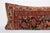Antique Persian Navy Blue Lumbar Pillow Cushion Cover -16'' X 41'' For Sale - Image 4 of 10