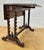 Folding Center Table in Walnut, 1890s For Sale - Image 6 of 18