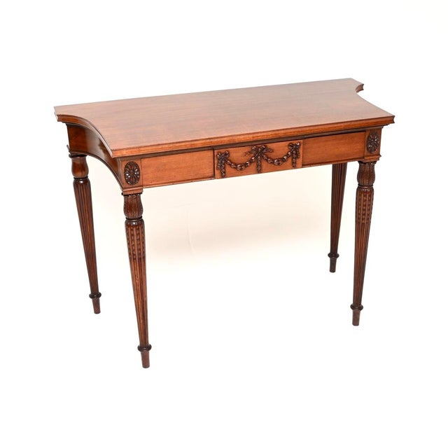 Antique Edwardian Console Table, 1900s For Sale - Image 11 of 11