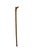 Antique Folk Art Carved Wood Dog Animal & Bearded Man Double Face Walking Stick For Sale - Image 4 of 10