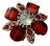 Vintage Ring Silver Tone With Unique Flower Shape Size 12 Resizable For Sale